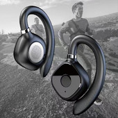 Bežične sportske slušalice s provodljivošću zraka Bluetooth 5.3 slušalice HiFi Bass Open-Ear TWS slušalice za uši Slušalice za igranje s poništavanjem buke
