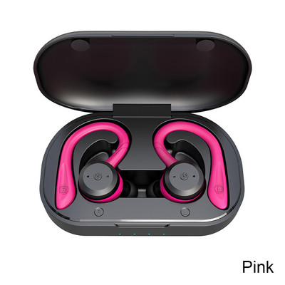 20 ώρες Χρόνος παιχνιδιού Κολύμβηση Αδιάβροχο ακουστικό συμβατό με Bluetooth Dual Wear Sport Wireless Headset Ipx7 Stereo Earbuds