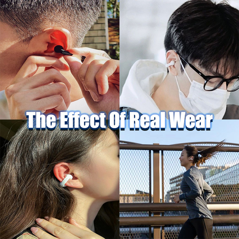 TWS pentru căști Ambie Sound 1:1 Căști cu conducție osoasă Audifonos Bluetooth Inalambrico Căști sport fără fir rezistente la apă