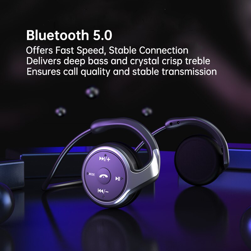 Tongdaytech 698 συμβατό με Bluetooth Αθλητικά ακουστικά αδιάβροχα Fone Auriculares Ασύρματα ακουστικά Υποστήριξη TF Mp3 FM Radio