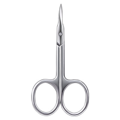 Uus roostevabast terasest kumer ots õhuke tera küünenaha käärid küünekäärid trimmer surnud naha eemaldaja maniküüri tööriistad kulmude tööriistad