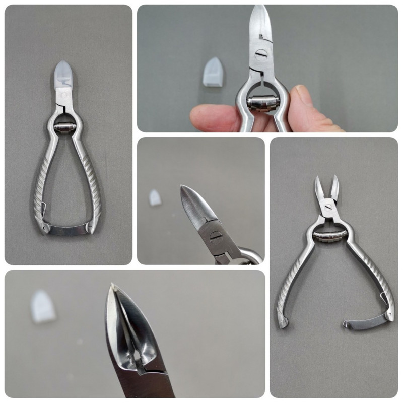 1 kom. Škare za nokte od nehrđajućeg čelika Škare za zanoktice Kliješta Profesionalna kliješta za nokte za nokte Alat za njegu manikure