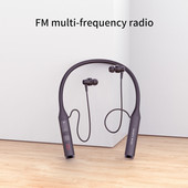 Bluetooth 5.0 kõrvaklappide kaelarihm True Wireless kõrvaklapid LED-ekraan Stereo Sport Magnetkõrvaklapid mikrofoniga FM-raadio peakomplekt