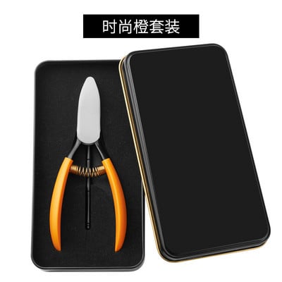 1/2 db kemény, vastag körmök benőtt köröm szerszám kiváló minőségű rozsdamentes acél lábujj körömvágó készlet csúszásmentes fogantyú eszközök Art Beauty