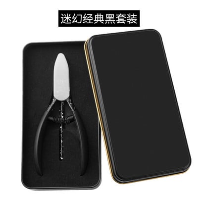 1/2 db kemény, vastag körmök benőtt köröm szerszám kiváló minőségű rozsdamentes acél lábujj körömvágó készlet csúszásmentes fogantyú eszközök Art Beauty