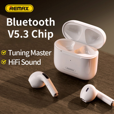 Remax TWS10I Bluetooth slušalice Stereo bežične V5.3 Bluetooth slušalice Kontrola dodirom Gaming slušalice s poništavanjem buke