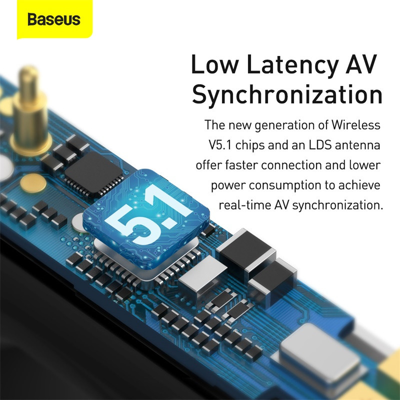 Căști Bluetooth 5.1 fără fir Baseus TWS ANC S1/S1Pro Căști Hi-Fi cu anulare activă a zgomotului Căști pentru jocuri cu control tactil