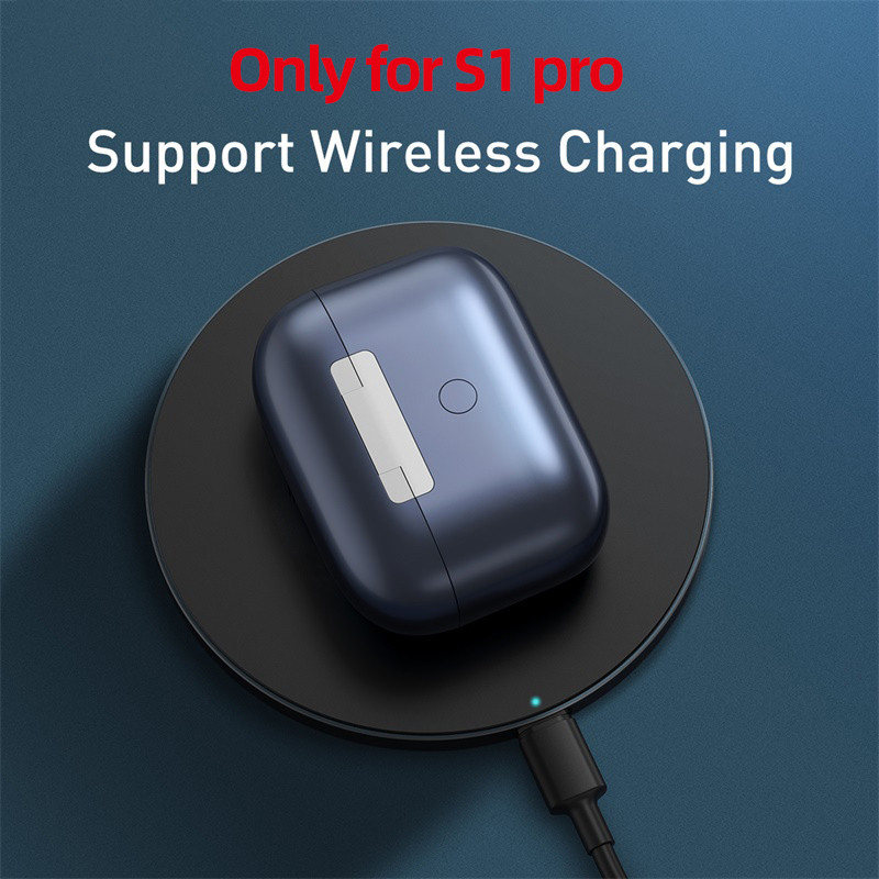 Căști Bluetooth 5.1 fără fir Baseus TWS ANC S1/S1Pro Căști Hi-Fi cu anulare activă a zgomotului Căști pentru jocuri cu control tactil