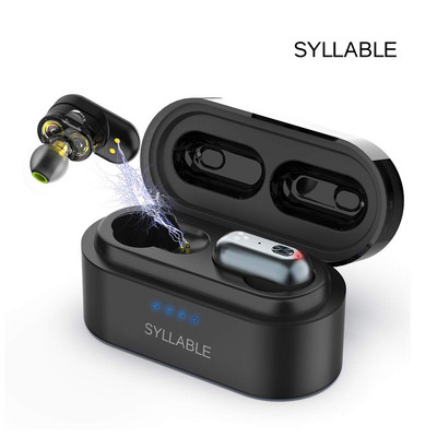 2023 SYLLABLE S101 TWS of QCC3020 Chip Tugev basspeakomplekt S101 Spordikõrvaklapid 10 tundi True Wireless Stereo kõrvaklapid 500mah