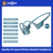 Originálne slúchadlá SHOKZ S810 s kostným vedením, Openrun Pro, Bluetooth 5.1, bezdrôtové športové slúchadlá s otvoreným uchom, IP55, vodotesné