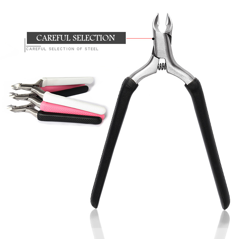 nail art Remove Dead Skin Trimmer Rezač Profesionalni alat za njegu stopala za uraslu manikuru Grickalica za nokte u obliku slova T od nehrđajućeg čelika