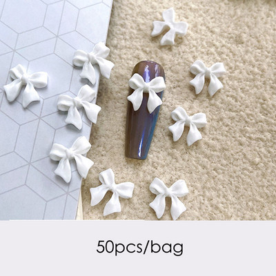 50 gab. 3D nagu mākslas punk sudraba pērļu forma gotikas dizains luksusa piekariņi manikīra padomi, rhinestones dekorēšana