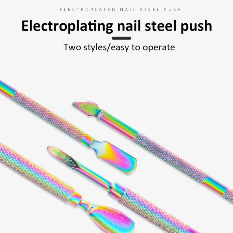 3PCS Set štipaljki za zanoktice Škare za manikuru noktiju Škare Trimer Odstranjivač mrtve kože Pedikura Rezači od nehrđajućeg čelika Alati za nokte