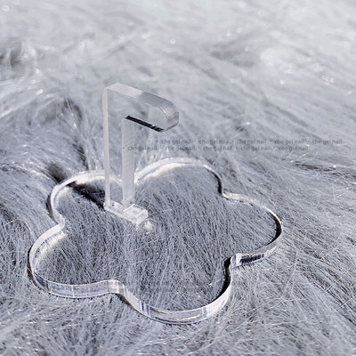 2022 Japanski držač za šahovnicu za nokte Držač za nokte Akrilna baza Držač za lotosove prste Stalak za vježbanje Sjedalo za prikaz Držač za nokte