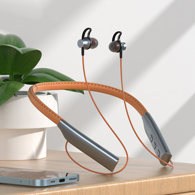 ΝΕΑ Ασύρματα ακουστικά Bluetooth λαιμού 48 H Long Life Αθλητικά Ακουστικά για τρέξιμο Αδιάβροχα ακουστικά μείωσης θορύβου