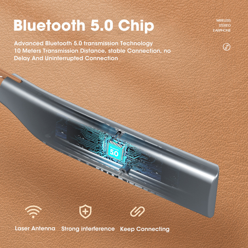 UUED kaelaga juhtmevabad Bluetooth-kõrvaklapid 48H pika elueaga sportlikud jooksupeakomplektid veekindlad mürasummutuskõrvaklapid