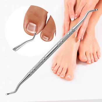 4PCS Професионална ножица за нокти на краката Резачка Инструмент за врастнали нокти Инструмент за дебели нокти Отстраняване на мъртва кожа Супер остро извито острие Инструмент за нокти