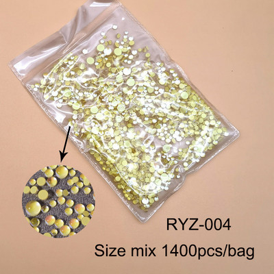 Jaunie 3D nagu mākslas rotājumi Rhinestones Nāras krelles Strass Spīdīgas gaismas jutīgas kristāla stikla krelles Manikīra dekorēšana