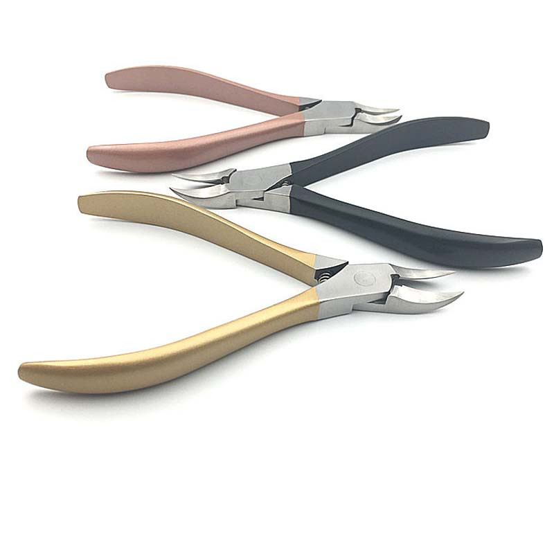 Професионална ножица за ноктопластика Nipper Dead Skin Shear Полиране Шлифоване Инструменти за грижа за маникюра Резачка за нокти от неръждаема стомана Ножица