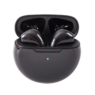 Pro6 TWS True Wireless Headphones with Microphone Bluetooth Earphones Sport Running Headset for Apple iPhone Xiaomi Pro6 Earbuds