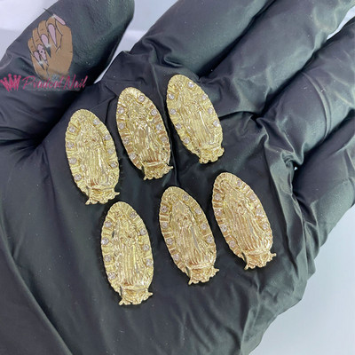 10 vnt Prabangūs nagų papuošimai aukso lydinio zuikis Blizgučiai krištoliniai krištoliniai DIY papuošalai manikiūras 3D nagų dailės dekoravimo priedai