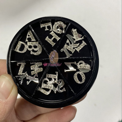 10 vnt Prabangūs nagų papuošimai aukso lydinio zuikis Blizgučiai krištoliniai krištoliniai DIY papuošalai manikiūras 3D nagų dailės dekoravimo priedai