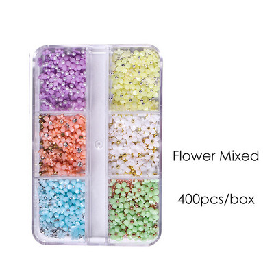 10 vnt Prabangūs nagų papuošimai aukso lydinio zuikis Blizgučiai krištoliniai krištoliniai DIY papuošalai manikiūras 3D nagų dailės dekoravimo priedai