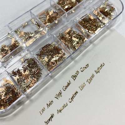 10 vnt Prabangūs nagų papuošimai aukso lydinio zuikis Blizgučiai krištoliniai krištoliniai DIY papuošalai manikiūras 3D nagų dailės dekoravimo priedai