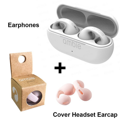 Ambie Bluetooth slušalice 1:1.1 Plus Size ambie bežične bluetooth slušalice Naušnice Slušalice Sport Sound Slušalice am-tw01