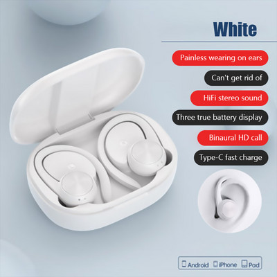 R200 TWS ασύρματα ακουστικά Bluetooth Στερεοφωνικά ακουστικά Hifi Sport Αδιάβροχα ακουστικά με μικρόφωνο για κινητά τηλέφωνα Xiaomi