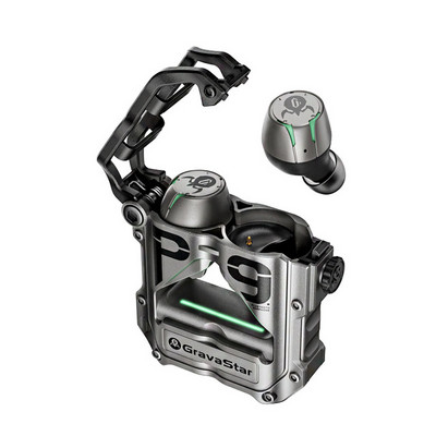 Gravastar Tws Bezdrôtové Bluetooth slúchadlá Slúchadlá Načúvacie prístroje Duálne stereo redukcia hluku Basy Slúchadlá Herné Handsfree Smartphone