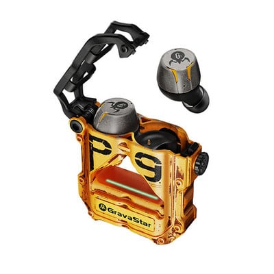 Gravastar Tws Bezdrôtové Bluetooth slúchadlá Slúchadlá Načúvacie prístroje Duálne stereo redukcia hluku Basy Slúchadlá Herné Handsfree Smartphone