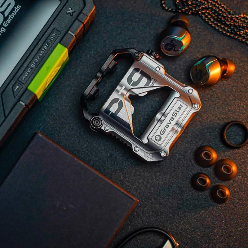 Gravastar Tws Bezdrôtové Bluetooth slúchadlá Slúchadlá Načúvacie prístroje Duálne stereo redukcia hluku Basy Slúchadlá Herné Handsfree Smartphone