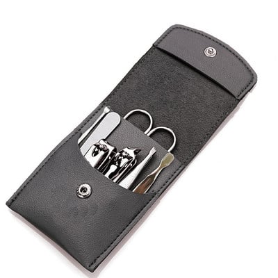 Profesionalni rezač noktiju set škarica za pedikuru od nehrđajućeg čelika Eagle Hook od 7 komada prijenosni set alata za manikuru za nokte