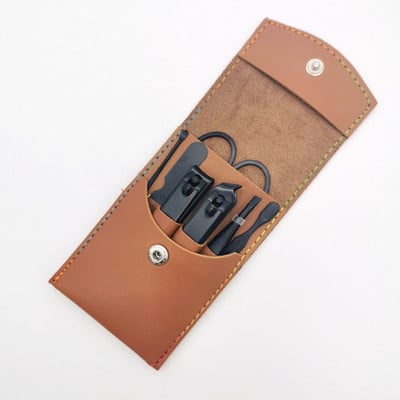 Profesionalni rezač noktiju set škarica za pedikuru od nehrđajućeg čelika Eagle Hook od 7 komada prijenosni set alata za manikuru za nokte