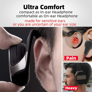 Bluetooth-съвместими слушалки Спортни слушалки Fone De Ouvido Водоустойчиви слушалки Външни слушалки за Iphone Бягане Колоездене