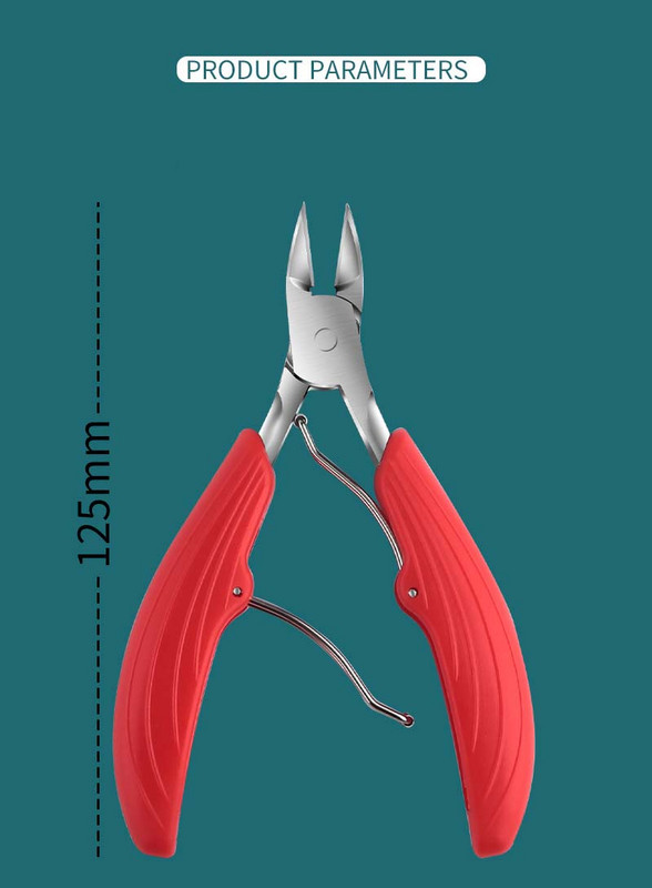 1vnt įaugusių nagų kirpimo mašinėlės Priedai Manikiūro įrankiai Stori kojų nagai Žnyplės Kraštų kirpimo mašinėlė Odelių Žirklės Pedikiūras