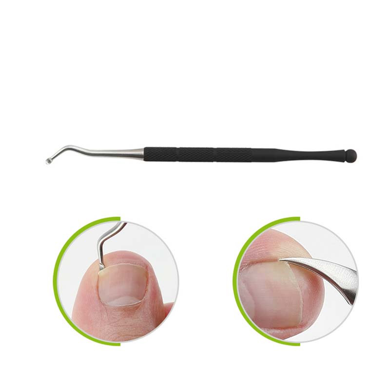 2БР./КОМПЛЕКТ Paronychia Improved Неръждаема стомана Нокторезачка Тример Врастнал Грижа за педикюр Резачка Нипер Инструменти Нокът на краката