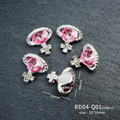 10 komada planeta šarm za nokte legura nakit luksuzni dijamanti dijelovi za nokte dragulji kamenje kristalna umjetnost diy dekoracija kamenčići manikura