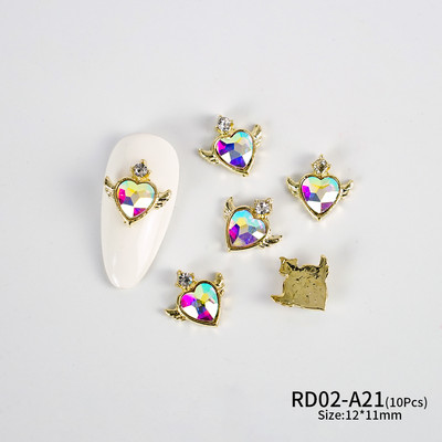 10 komada planeta šarm za nokte legura nakit luksuzni dijamanti dijelovi za nokte dragulji kamenje kristalna umjetnost diy dekoracija kamenčići manikura