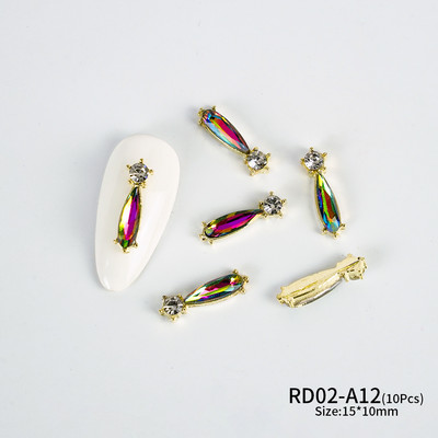 10 komada planeta šarm za nokte legura nakit luksuzni dijamanti dijelovi za nokte dragulji kamenje kristalna umjetnost diy dekoracija kamenčići manikura