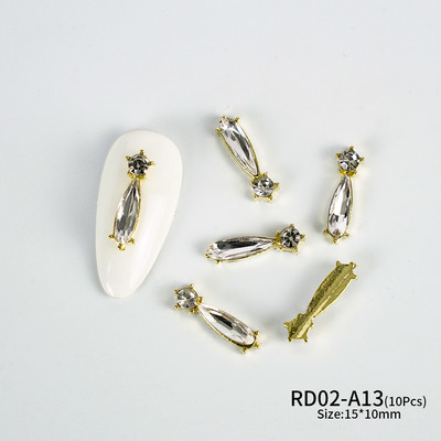 10 komada planeta šarm za nokte legura nakit luksuzni dijamanti dijelovi za nokte dragulji kamenje kristalna umjetnost diy dekoracija kamenčići manikura