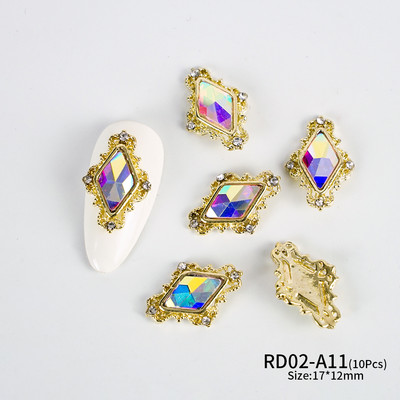 10 komada planeta šarm za nokte legura nakit luksuzni dijamanti dijelovi za nokte dragulji kamenje kristalna umjetnost diy dekoracija kamenčići manikura