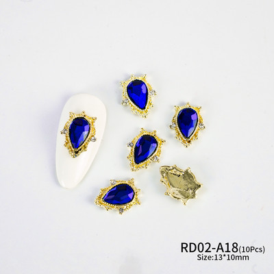 10 komada planeta šarm za nokte legura nakit luksuzni dijamanti dijelovi za nokte dragulji kamenje kristalna umjetnost diy dekoracija kamenčići manikura