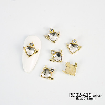 10 komada planeta šarm za nokte legura nakit luksuzni dijamanti dijelovi za nokte dragulji kamenje kristalna umjetnost diy dekoracija kamenčići manikura