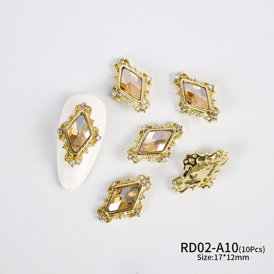 10 komada planeta šarm za nokte legura nakit luksuzni dijamanti dijelovi za nokte dragulji kamenje kristalna umjetnost diy dekoracija kamenčići manikura