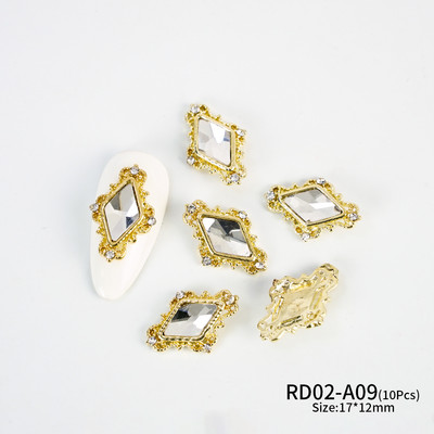 10 komada planeta šarm za nokte legura nakit luksuzni dijamanti dijelovi za nokte dragulji kamenje kristalna umjetnost diy dekoracija kamenčići manikura