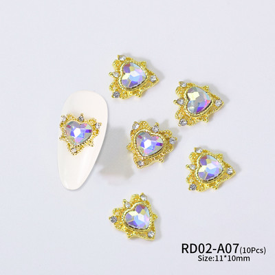 10 komada planeta šarm za nokte legura nakit luksuzni dijamanti dijelovi za nokte dragulji kamenje kristalna umjetnost diy dekoracija kamenčići manikura