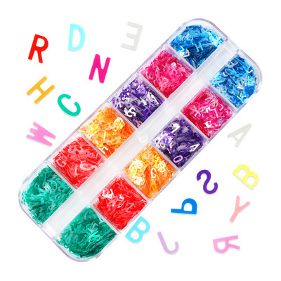 Sirena Nail Art Šljokice Svjetlucavi šareni ukras od pahuljica za DIY pribor za manikuru Potrošni materijal za nokte u prahu za profesionalce