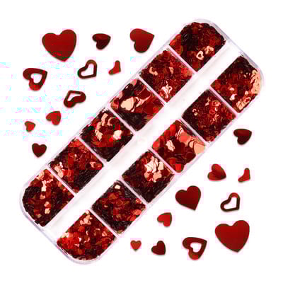 Sirena Nail Art Šljokice Svjetlucavi šareni ukras od pahuljica za DIY pribor za manikuru Potrošni materijal za nokte u prahu za profesionalce